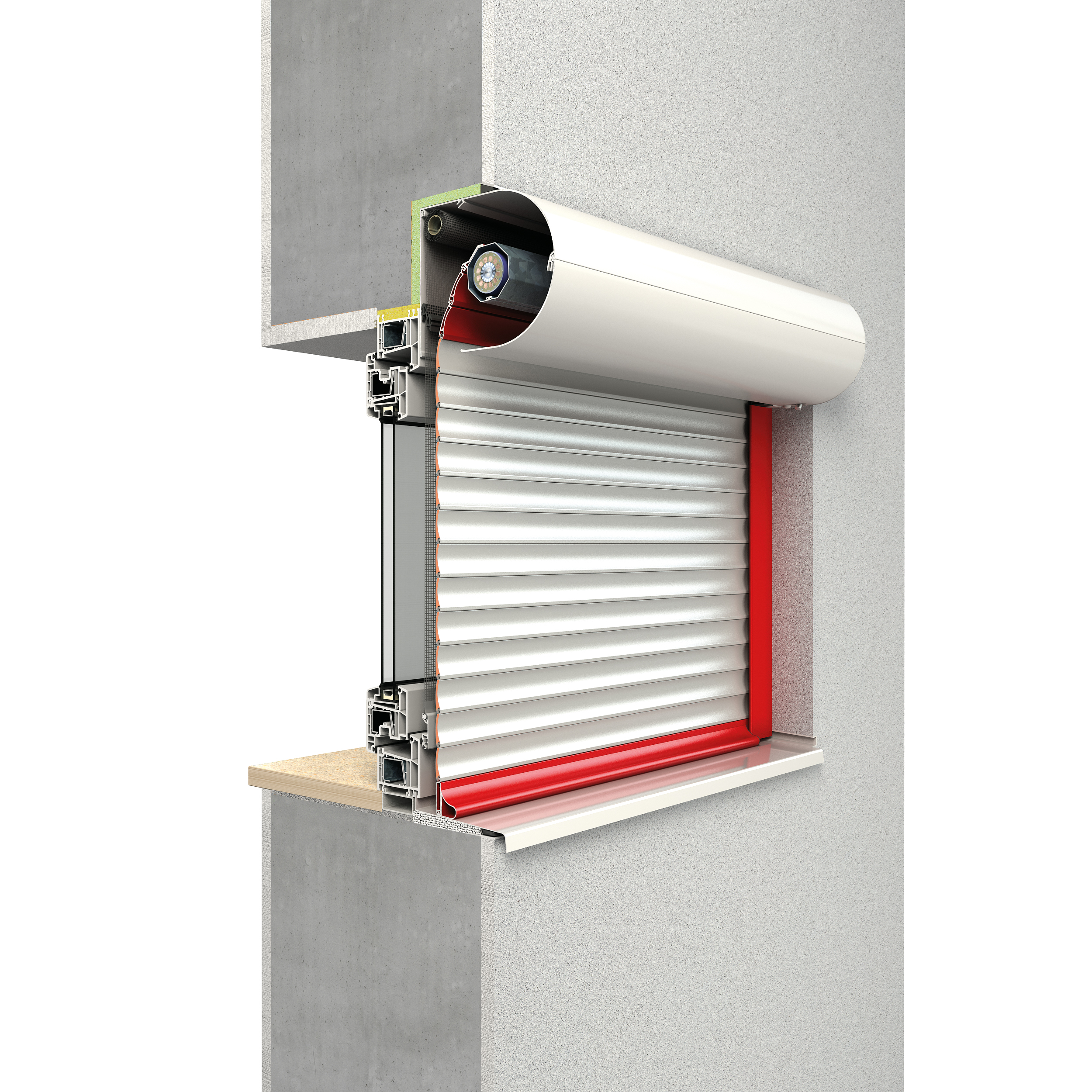 ROMA Front-mounted roller shutters