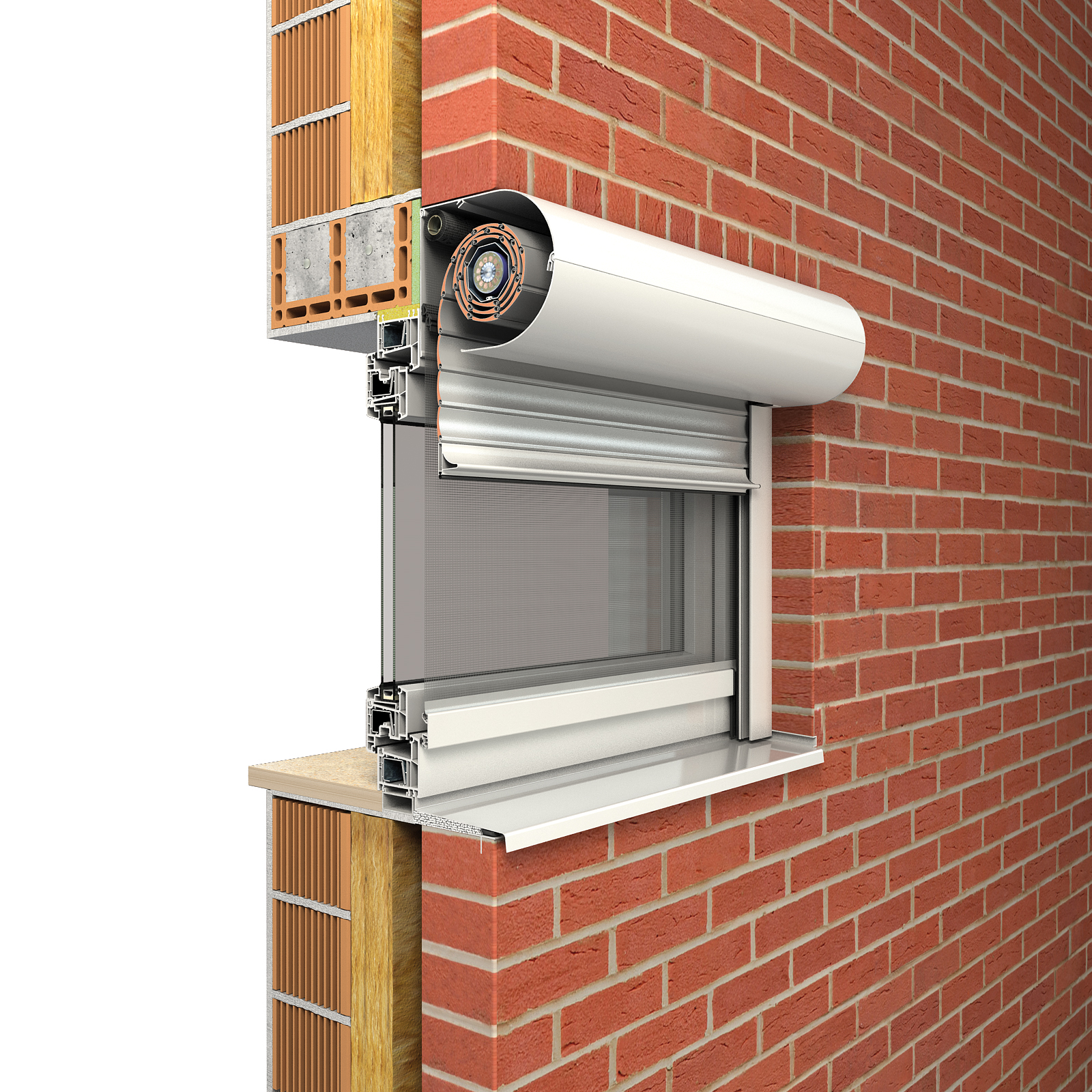 ROMA Front-mounted roller shutters